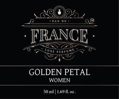 Golden Petal - Woman Luxury Perfume - 50ML